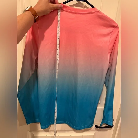 Mountains & Isle Wayfinder Sun Protection Shirt Ombre Paddle Board Surf - Picture 4 of 6